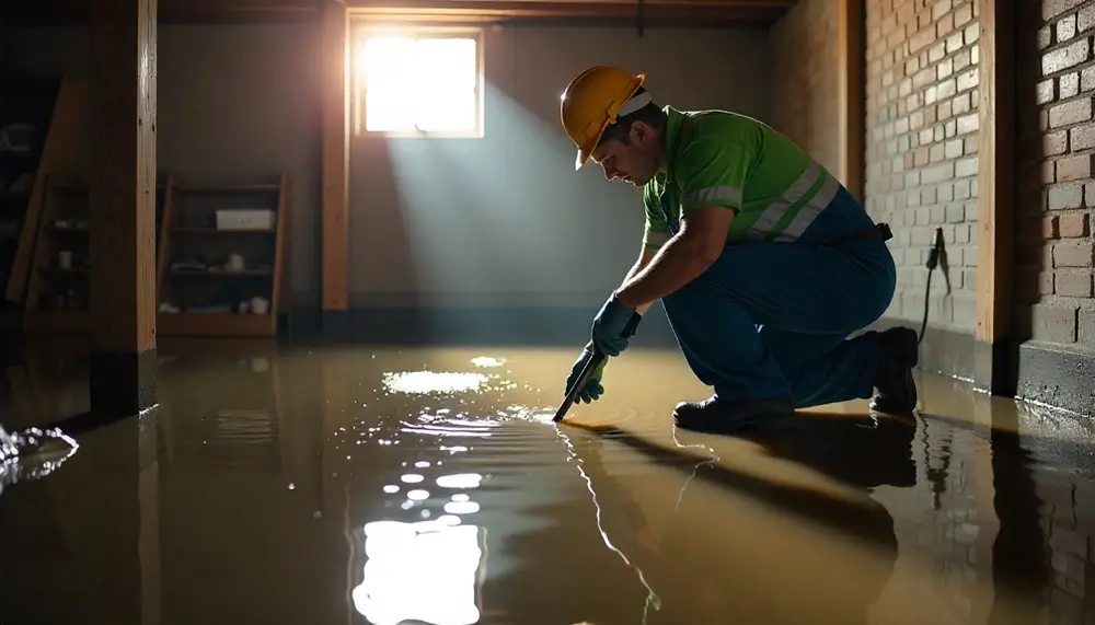 Professional water damage restoration services in Purmela, TX